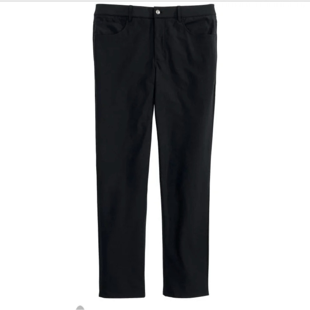 johnnie-O Black prep-performance golf pants with Sleek Design 32 x 34